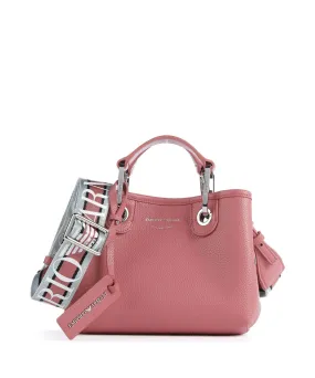  Emporio Armani My EA Borsa a mano pelle sintetica corallo  