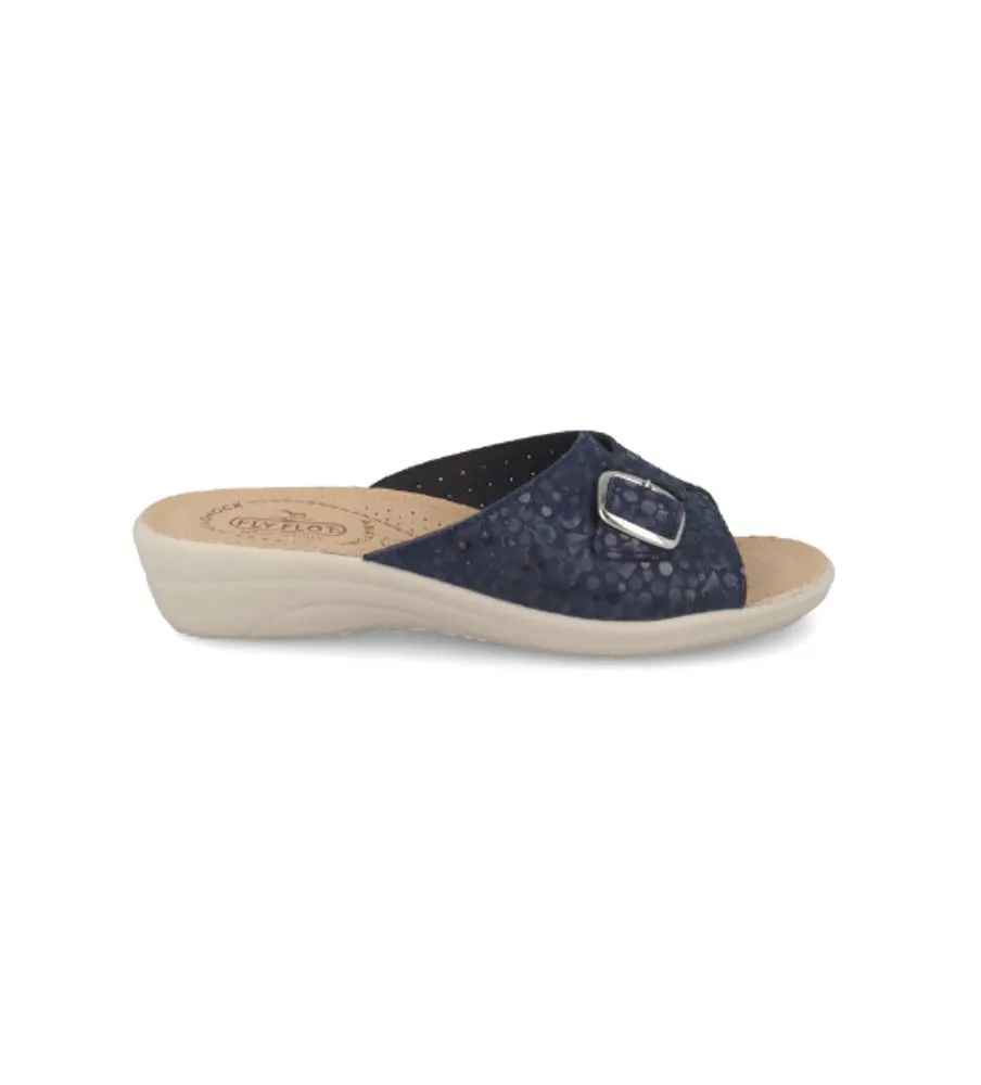 Fly Flot Ciabatta Classic Donna T4A57 AE Blu