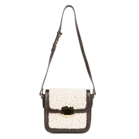 SAISON 1865   ELODA - Borsa a bandoliera in pelle | Beige